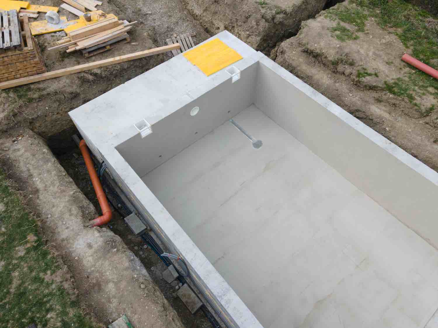 puit de décompression piscine
